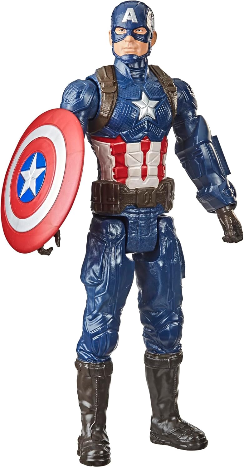 Marvel Avengers Endgame Titan Hero Captain America Figure With FX Port – E3309