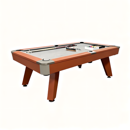 Waterproof Stone Slate Professional Pool Table Billiard  Tables 7 Ft  Classic Design Perfect for Family, Home, Dining, or Living Room