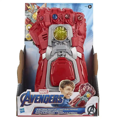Marvel Avengers: Endgame Red Infinity Gauntlet Electronic Fist Toy With Lights & Sounds, Roleplay Accessory for Kids Ages 5+, Collectible