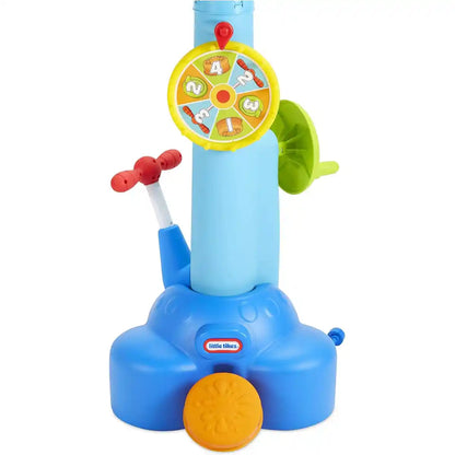 Little Tikes Fun Zone Pop N Splash Surprise Game, Multicolor, Outdoor & Indoor Water Play with 21 Balls, Interactive Spin & Splash Toy for Kids Age 3-6