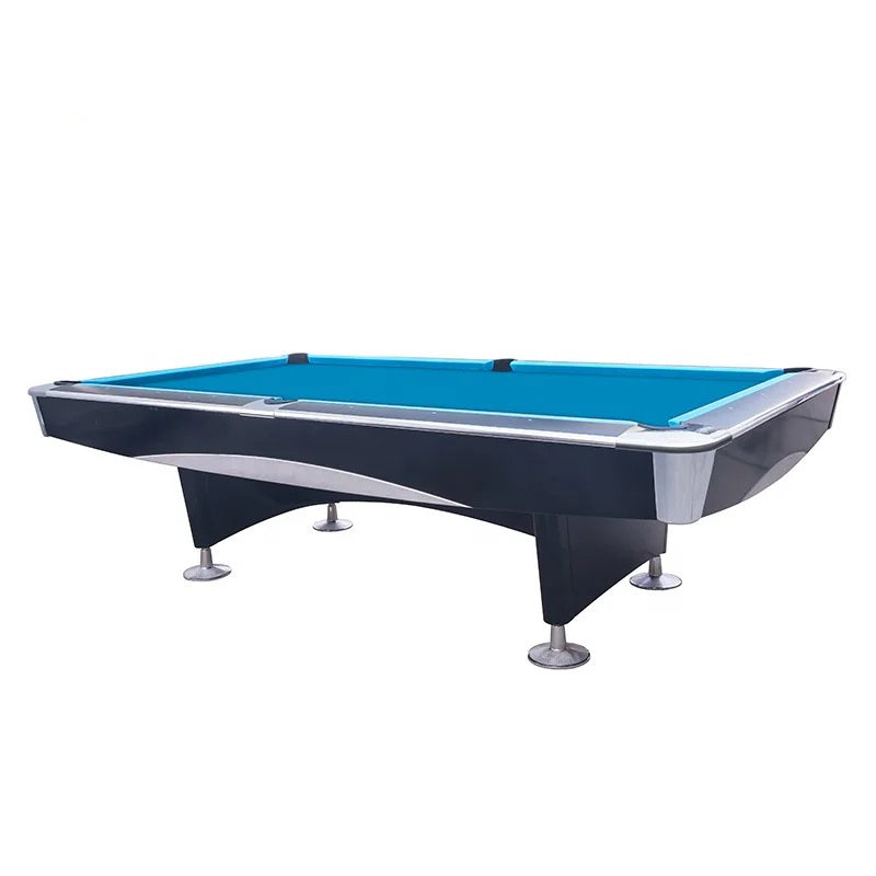 COOLBABY Indoor Luxury Pool Dining Billiards Table 9ft Slate Club Pool Tables Professional Snooker & Billiard Table