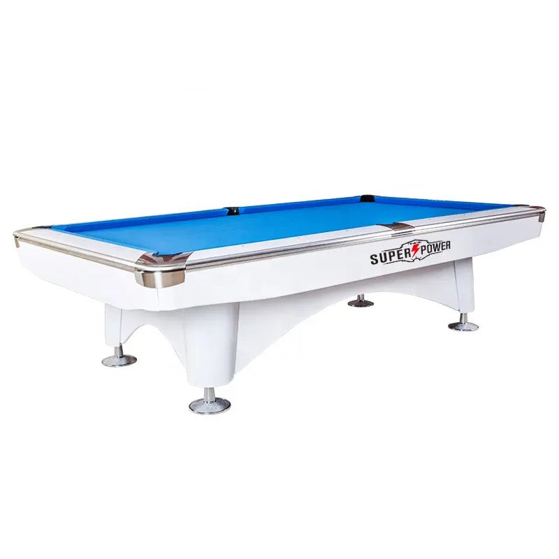 COOLBABY Indoor Luxury Pool Dining Billiards Table 9ft Slate Club Pool Tables Professional Snooker & Billiard Table