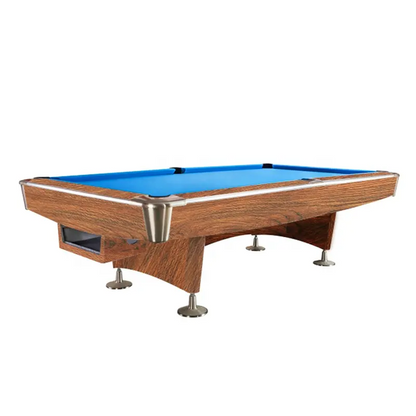 COOLBABY Indoor Luxury Pool Dining Billiards Table 9ft Slate Club Pool Tables Professional Snooker & Billiard Table