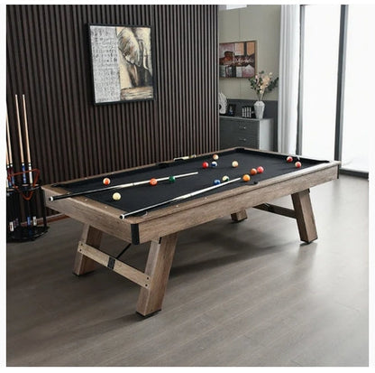 COOLBABY 3 in 1 8ft Pool Billiard Table + Household Table Tennis Table +  meeting or dining table Multi Function Game Table