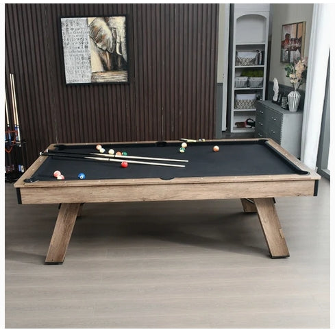 COOLBABY 3 in 1 8ft Pool Billiard Table + Household Table Tennis Table +  meeting or dining table Multi Function Game Table