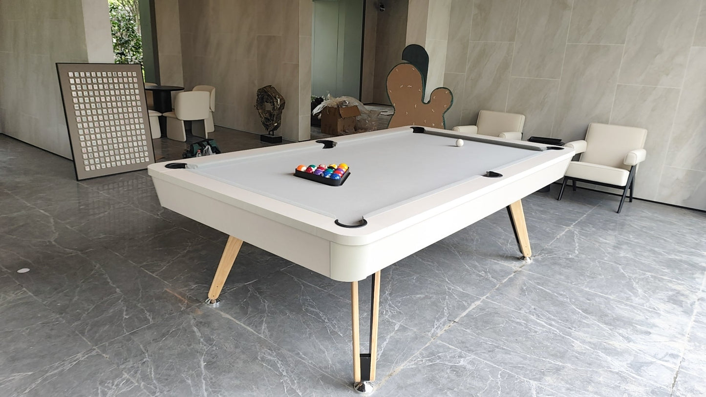 3 in 1 7ft Pool Billiard Table + Household Table Tennis Table + meeting or dining table Multifunction Game Table