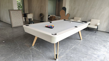 3 in 1 7ft Pool Billiard Table + Household Table Tennis Table + meeting or dining table Multifunction Game Table
