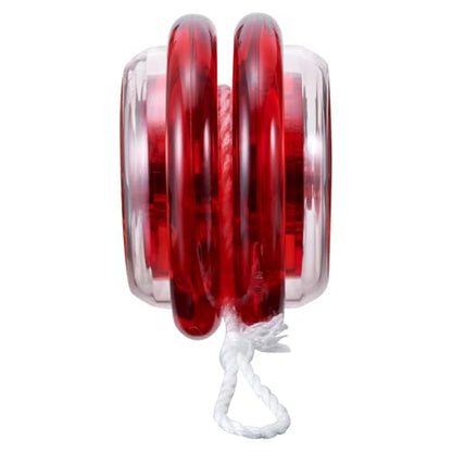 Bandai 60001 Accel Hyper Yo Red, Skill Game, Optimised JoJo for Children from 8 Years, with its Accel System, Test All Tricks Quickly and Easily