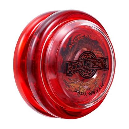 Bandai 60001 Accel Hyper Yo Red, Skill Game, Optimised JoJo for Children from 8 Years, with its Accel System, Test All Tricks Quickly and Easily