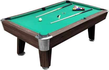 8-ft billiard table, Pool game table - Green