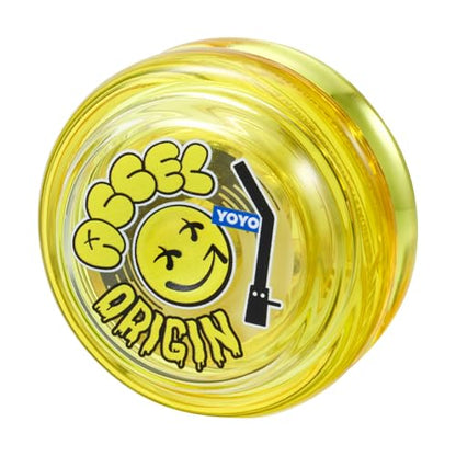 Bandai 60004 Accel Hyper Yo Yellow, Skill Game, Optimised JoJo for Children from 8 Years, with its Accel System, Test All Tricks Quickly and Easily