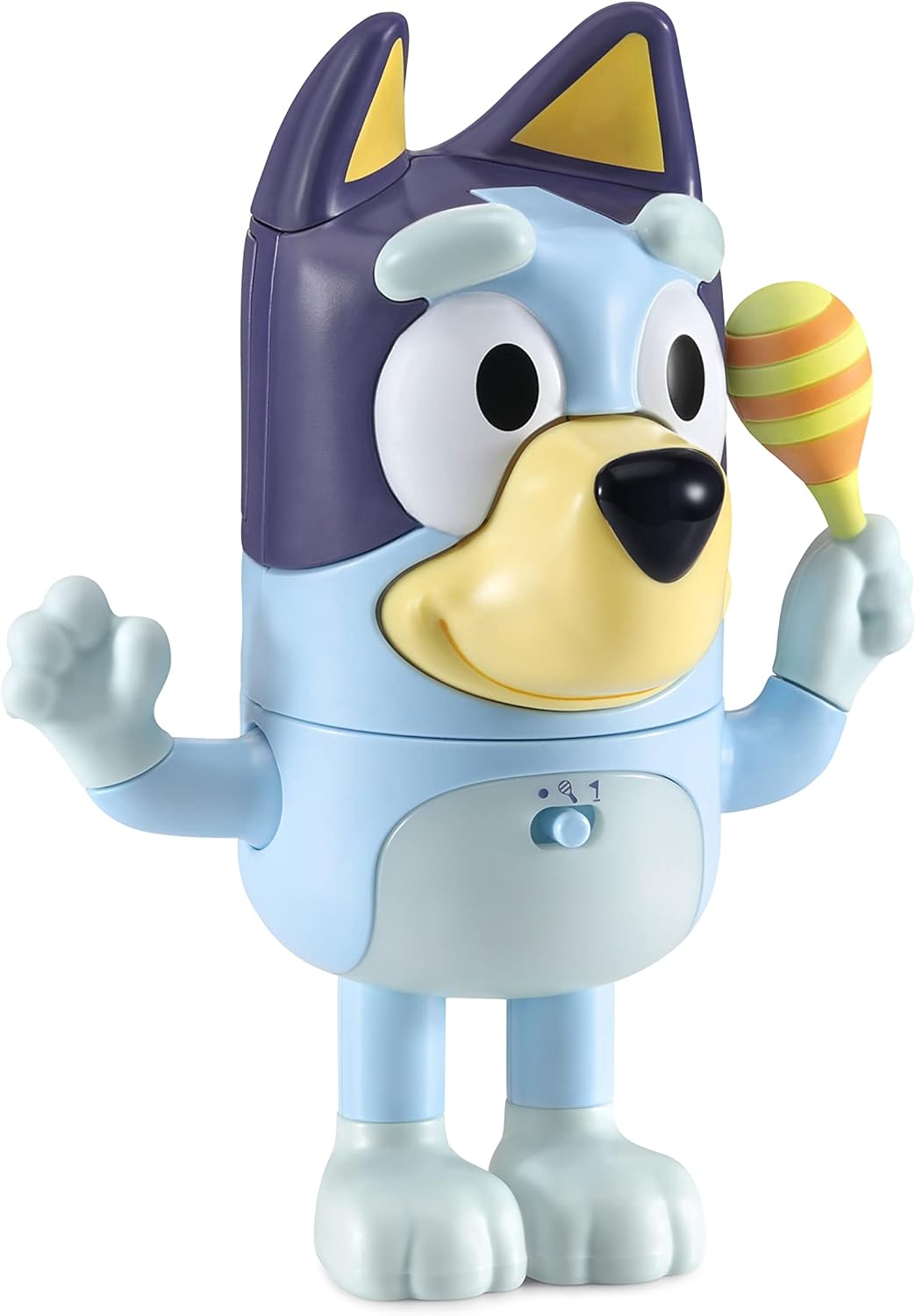 VTech Shake It Bluey Interactive Toddler Toy with Music, Sounds and Phrases from TV Show, Educational Play, Follow Me Memory Game, Motor Skill Development, Learning Toy, Ideal Gift for Kids Ages 3-5, Blue