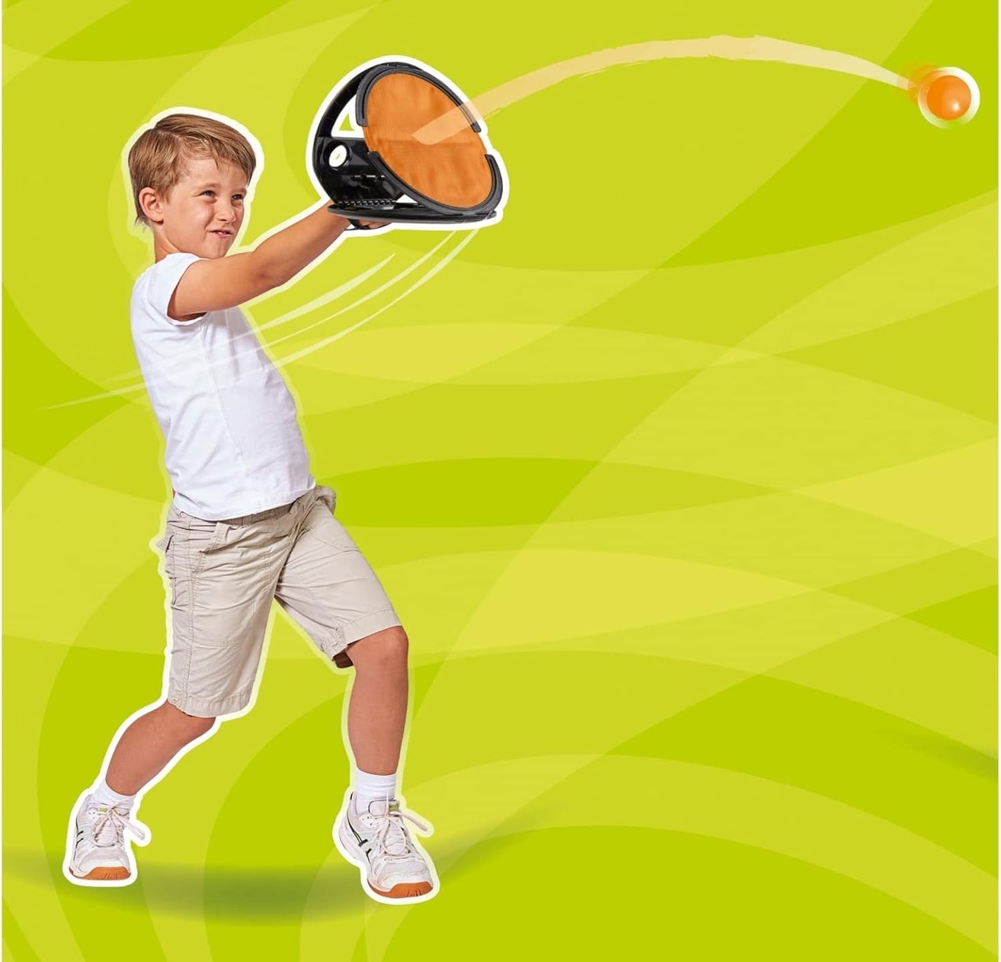 Simba Squap Catch Ball Game for Kids, Hand-Eye Coordination Outdoor & Indoor Skill Toy, Motor Skills Training Game, Ages 3+
