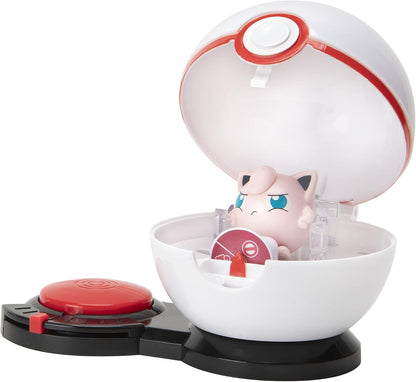 Pokemon Surprise Attack Battle Game, Squirtle vs Jigglypuff with 2 Figures, 2 Poké Balls & 6 Attack Disks – Multicolor – PKW2506