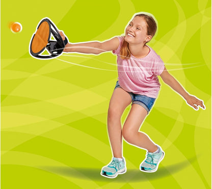 Simba Squap Catch Ball Game for Kids, Hand-Eye Coordination Outdoor & Indoor Skill Toy, Motor Skills Training Game, Ages 3+