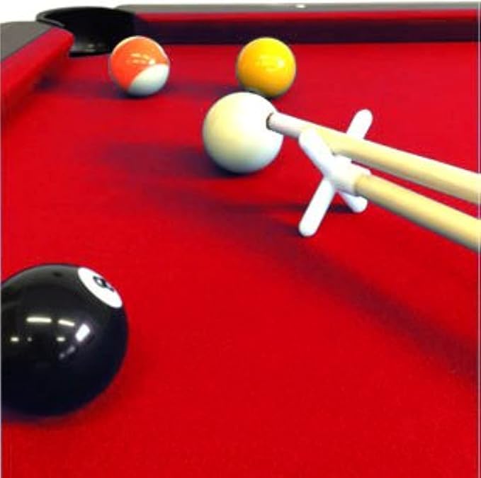 Billiard Table 9ft, Wooden Design - Red