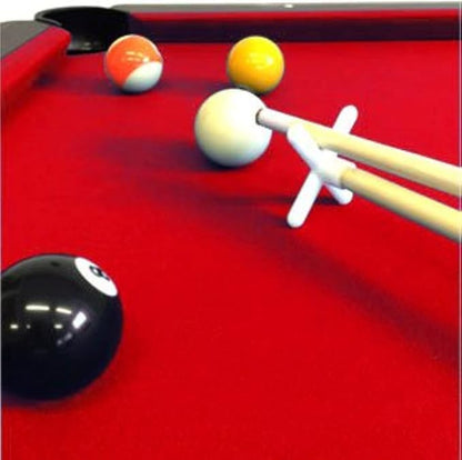 Billiard Table 9ft, Wooden Design - Red