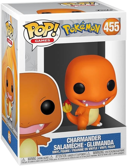 Funko Pop! Games: Pokemon - Charmander - Collectable Vinyl Figure - Gift Idea - Official Merchandise - Toys for Kids & Adults - Video Games Fans - Model Figure for Collectors and Display