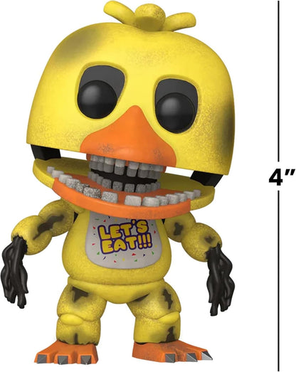 Funko Pop! Games: Five Nights At Freddy's (FNAF) - Withered Chica the Chicken - Five Nights At Freddy's - Collectable Vinyl Figure - Gift Idea - Official Merchandise - Toys for Kids & Adults