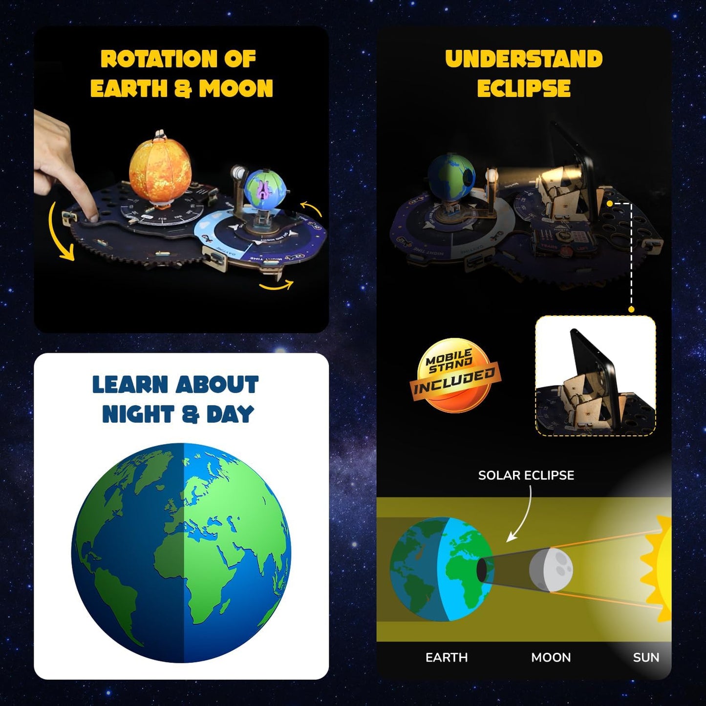 Smartivity DIY Space Shooters STEM Fun Toy, Educational & Construction Based Activity Game Kit for Kids 8 to 14, Best Birthday Gift for Boys & Girls