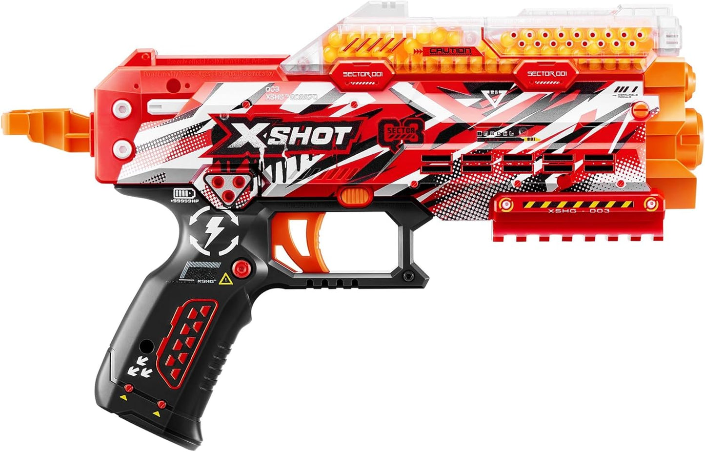 X-Shot Hyper Gel Series 1 Gun, 3000 Gellets, Foam Blaster, Spray Bottle, Kids & Adults, Hand-Eye Coordination, Video Game & Outdoor Play, No Batteries Required