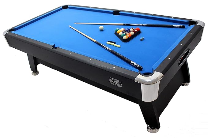Billiard Table 9ft Wooden Design - Blue