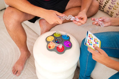 SmartGames DropZone, 3D Marble Run Brain Teaser Puzzle with 80+ Challenges, STEM Educational Toy for Kids 8+