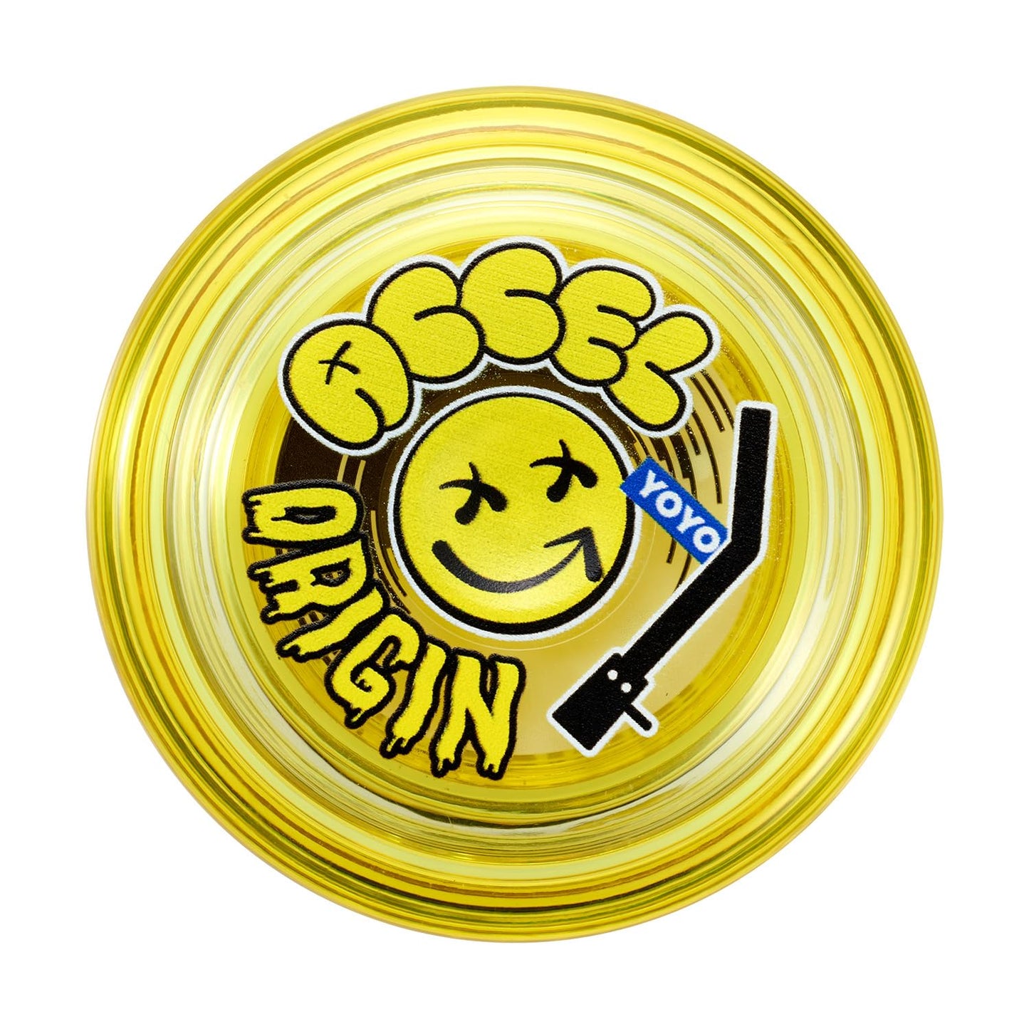 Bandai 60004 Accel Hyper Yo Yellow, Skill Game, Optimised JoJo for Children from 8 Years, with its Accel System, Test All Tricks Quickly and Easily