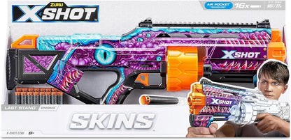 XSHOT Skins Last Stand Enigma, Blaster Design Toy Gun For Kids Teen Adults Boy & Girls, Aiming & Outdoor Games Gift For Kids Ages 8+
