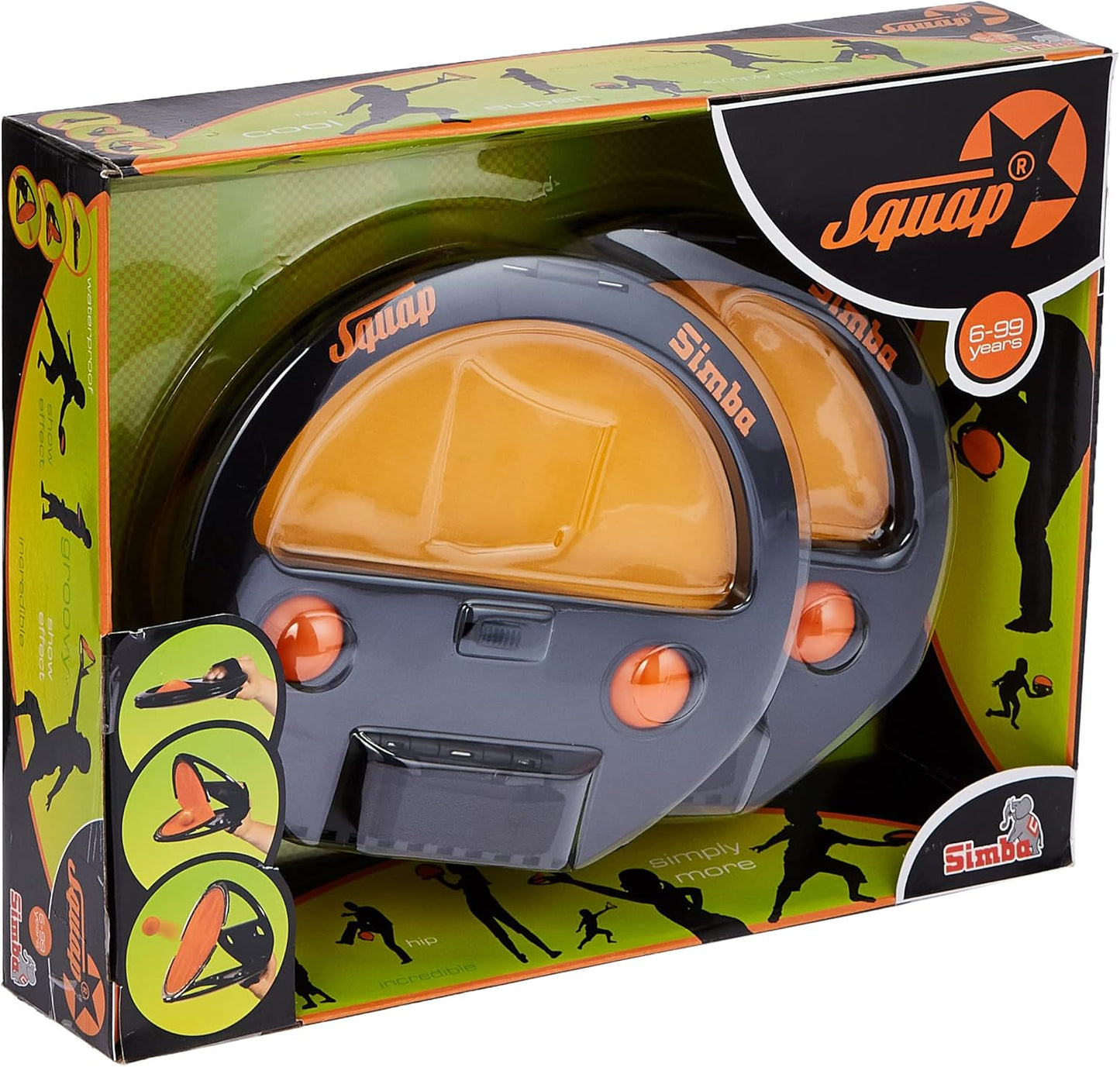 Simba Squap Catch Ball Game for Kids, Hand-Eye Coordination Outdoor & Indoor Skill Toy, Motor Skills Training Game, Ages 3+