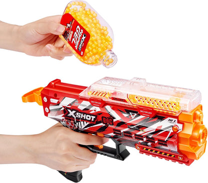 X-Shot Hyper Gel Series 1 Gun, 3000 Gellets, Foam Blaster, Spray Bottle, Kids & Adults, Hand-Eye Coordination, Video Game & Outdoor Play, No Batteries Required