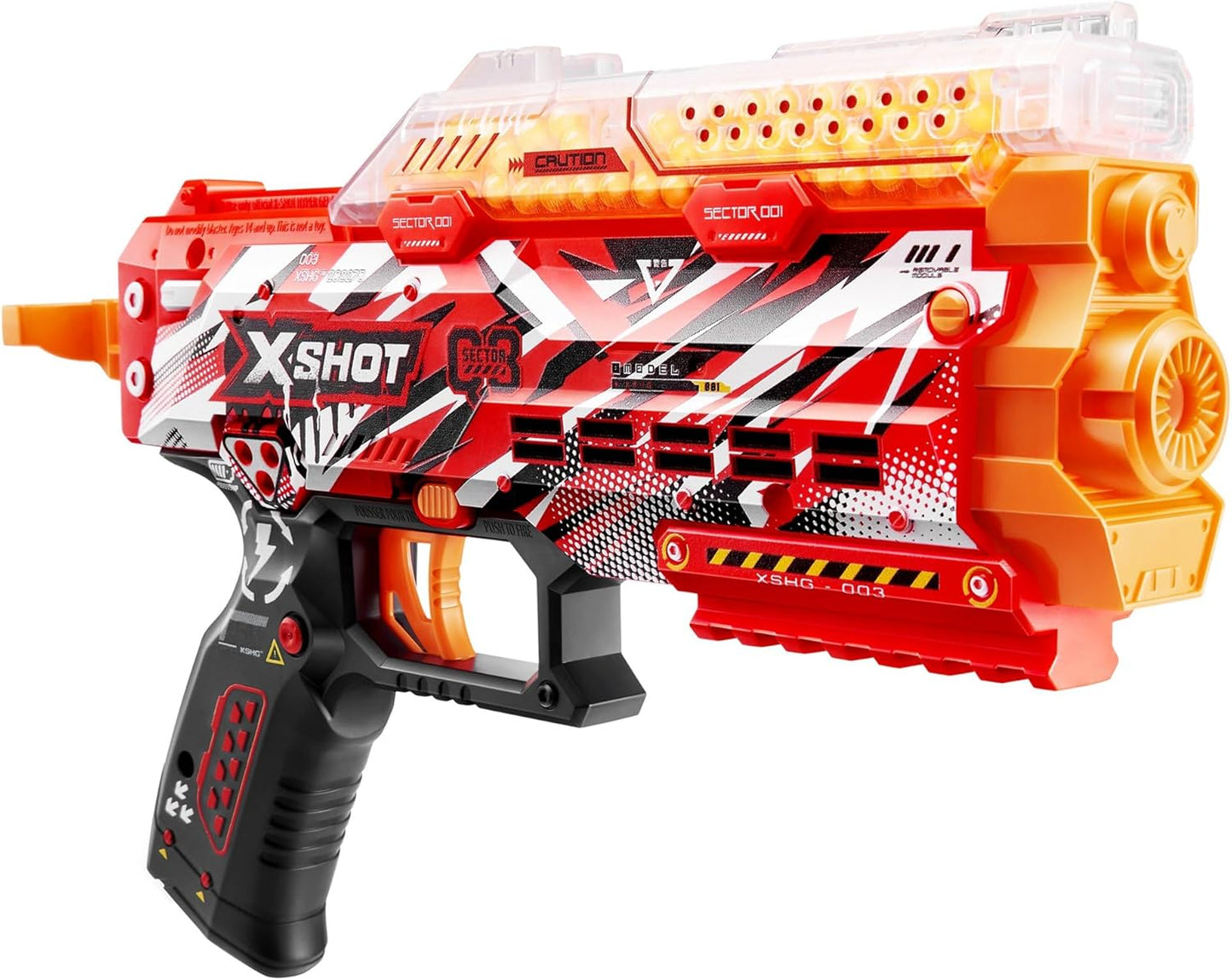 X-Shot Hyper Gel Series 1 Gun, 3000 Gellets, Foam Blaster, Spray Bottle, Kids & Adults, Hand-Eye Coordination, Video Game & Outdoor Play, No Batteries Required