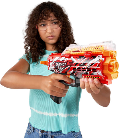 X-Shot Hyper Gel Series 1 Gun, 3000 Gellets, Foam Blaster, Spray Bottle, Kids & Adults, Hand-Eye Coordination, Video Game & Outdoor Play, No Batteries Required