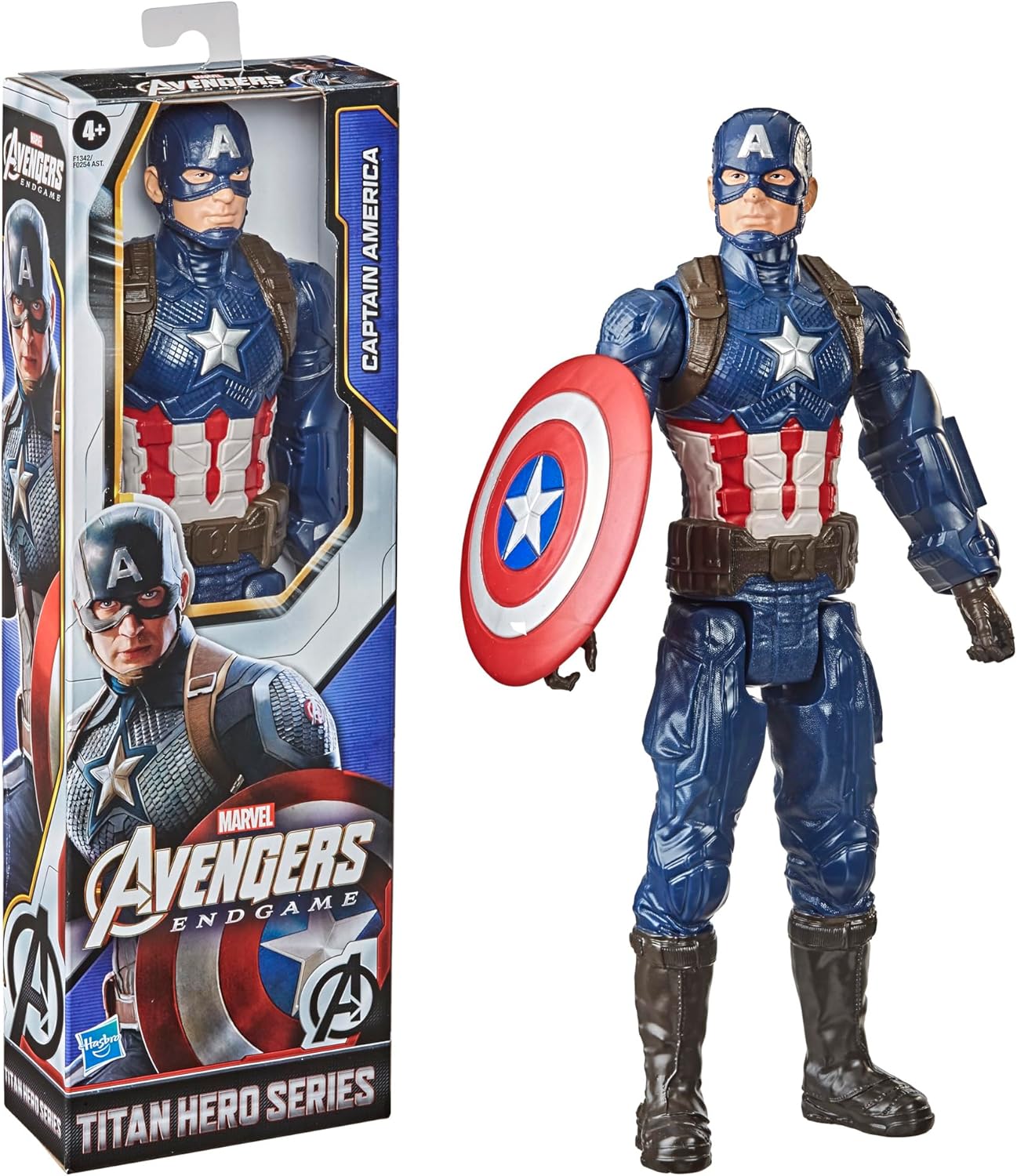 Marvel Avengers Endgame Titan Hero Captain America Figure With FX Port – E3309