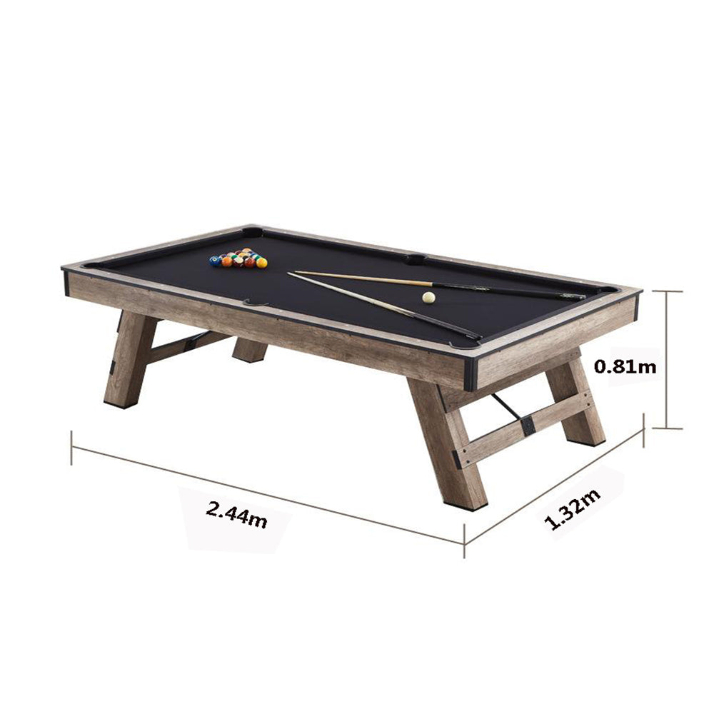 COOLBABY 7FT Modern Design Wood Pool Table - Billiard Table