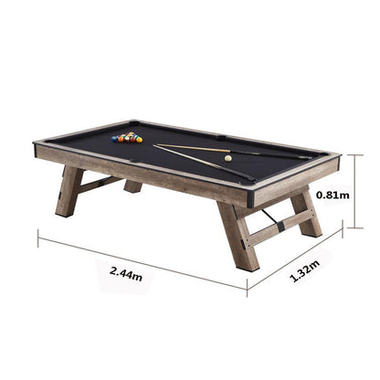COOLBABY 7FT Modern Design Wood Pool Table - Billiard Table
