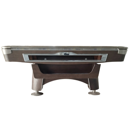 9-6-2G Billiard table, Natural Slate Solid Wood Billiards Tables 9FT Pool Table