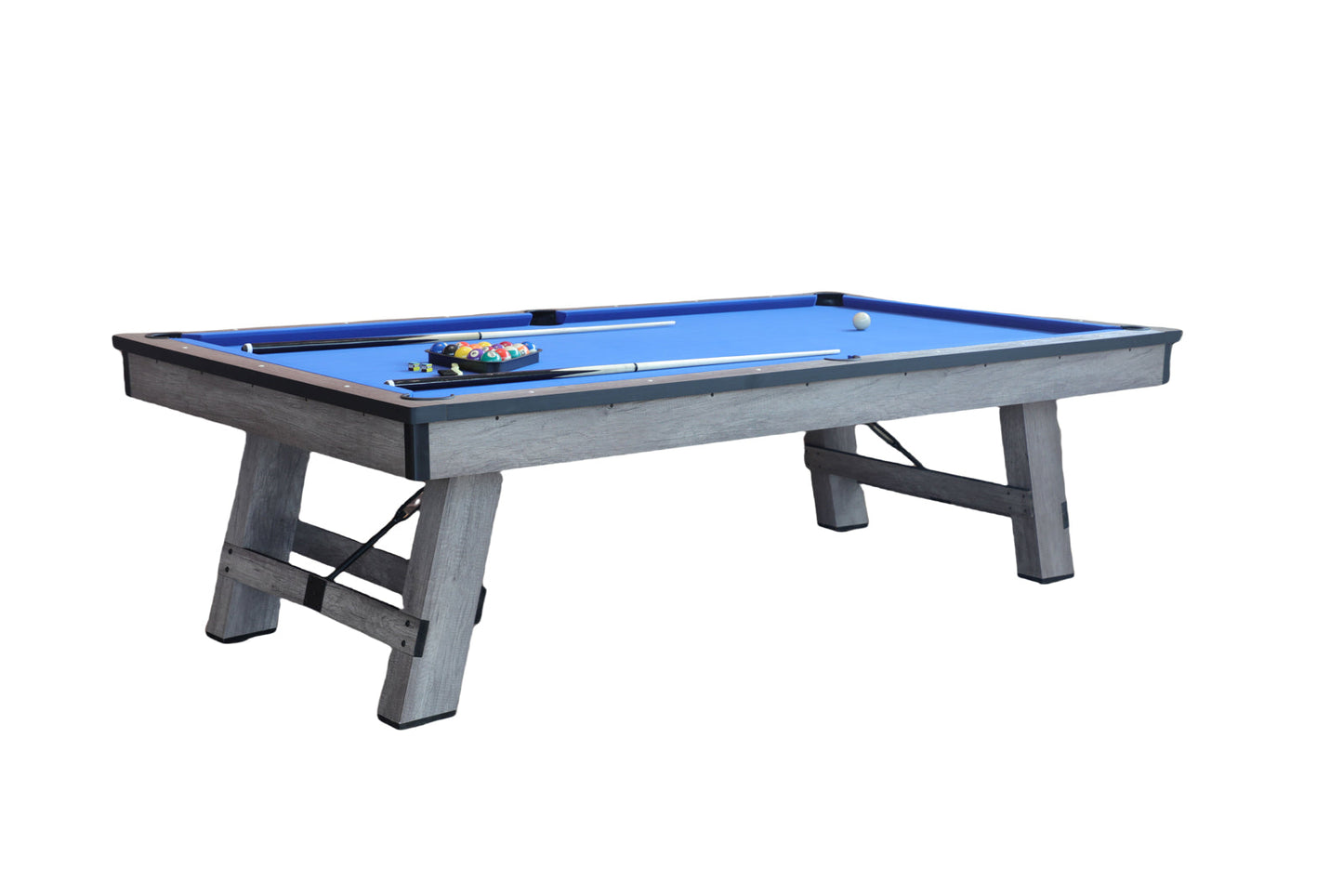 COOLBABY 7FT Modern Design Wood Pool Table - Billiard Table