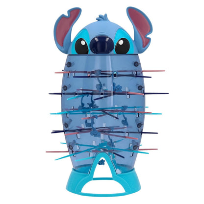 Disney Stitch Drop Skill Game, Interactive Family & Kids Party Game, Dexterity Challenge, Fun Strategy Play for Ages 4+