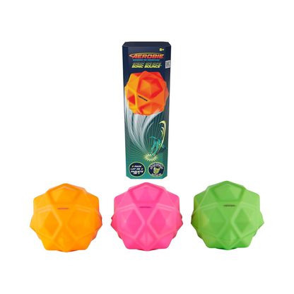 Aerobie Sonic Bounce Pro 3-Pack, Outdoor Flying Disc Toy, Sports Game for Kids and Adults, Durable Plastic, 8+ Years, Active Play, Backyard Fun