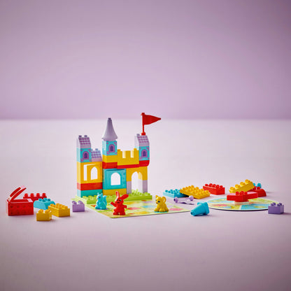 LEGO Duplo 10450 Hopsys Castle Game V29 for Unisex 3+ Interactive Castle Adventure Early Learning Building Set