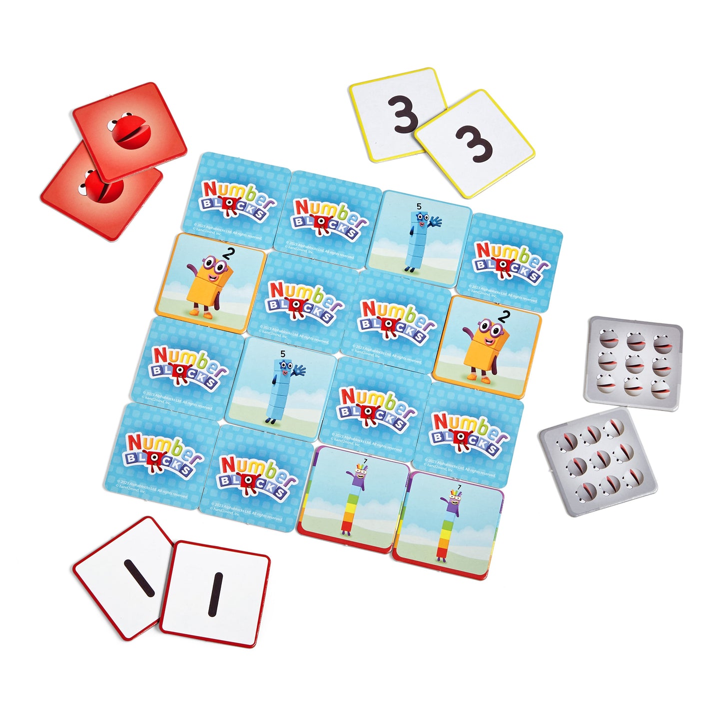 Learning Resources Numberblocks Memory Match Game, Fun and Educational Matching Game for Kids, Officially Licensed Learning Resources Product