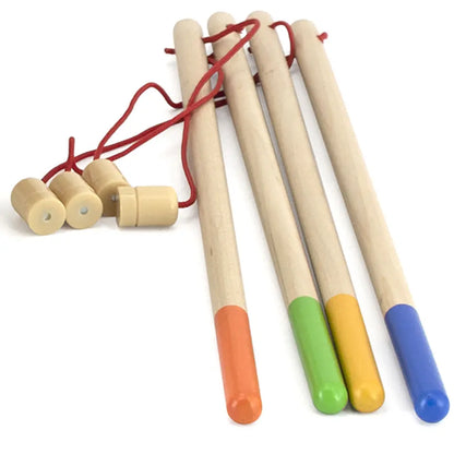 Viga Magnetic Wooden Fishing Game, Montessori Educational Toy, Develops Hand-Eye Coordination, Number Recognition & Motor Skills, Eco-Friendly & Non-Toxic, for Boys & Girls Ages 2+